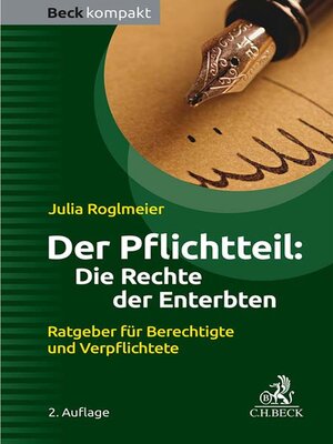 cover image of Der Pflichtteil